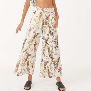 NWT Free People Menorca Cropped Printed Pant